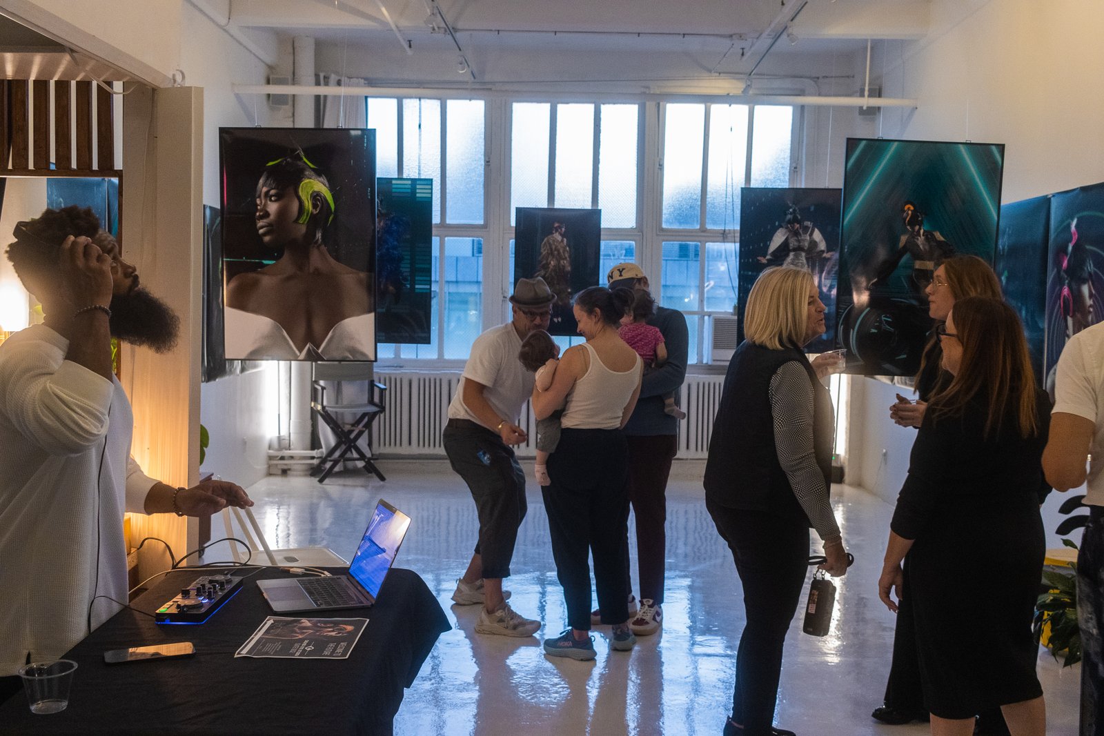 Vinyl gallery event