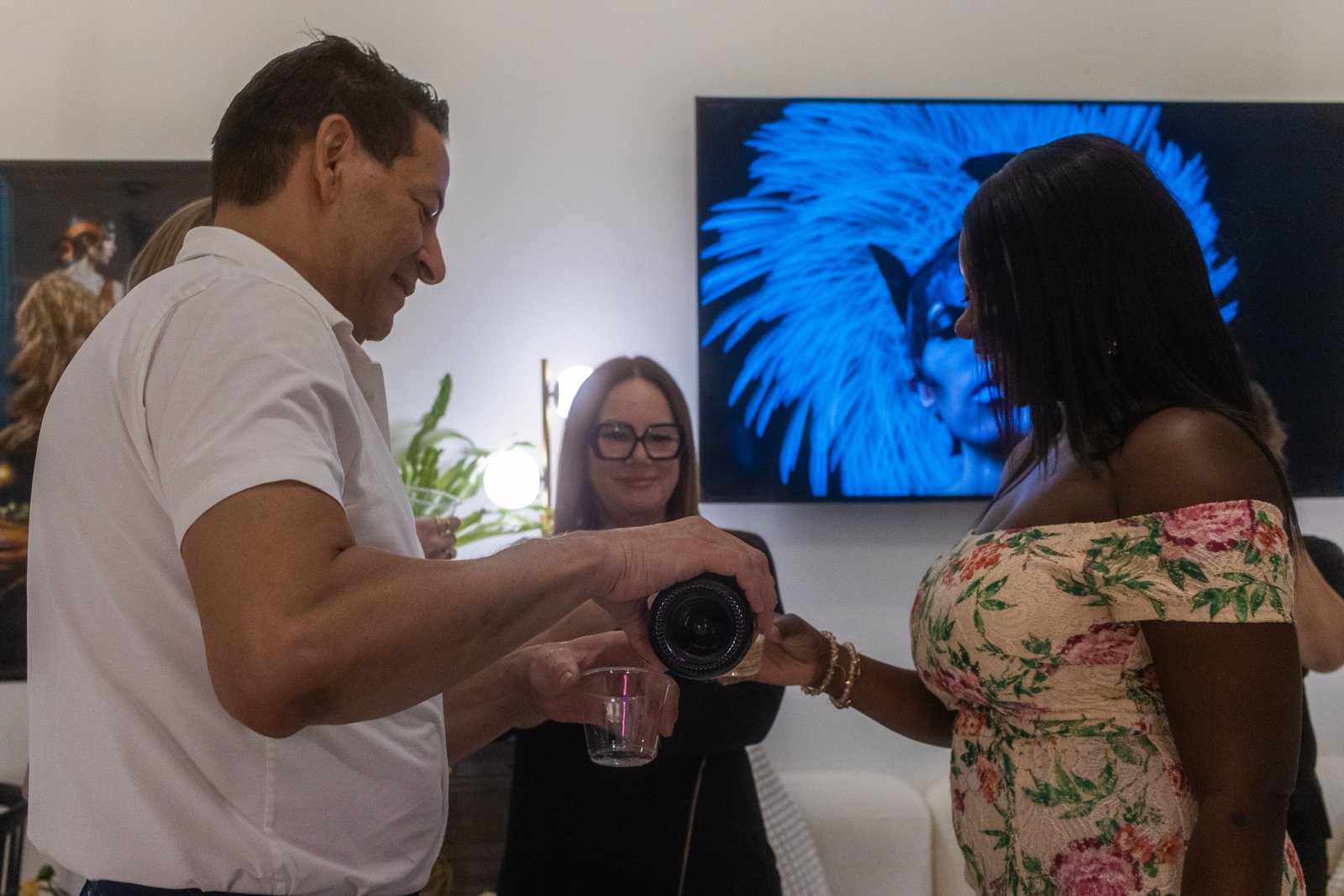 Vinyl gallery event