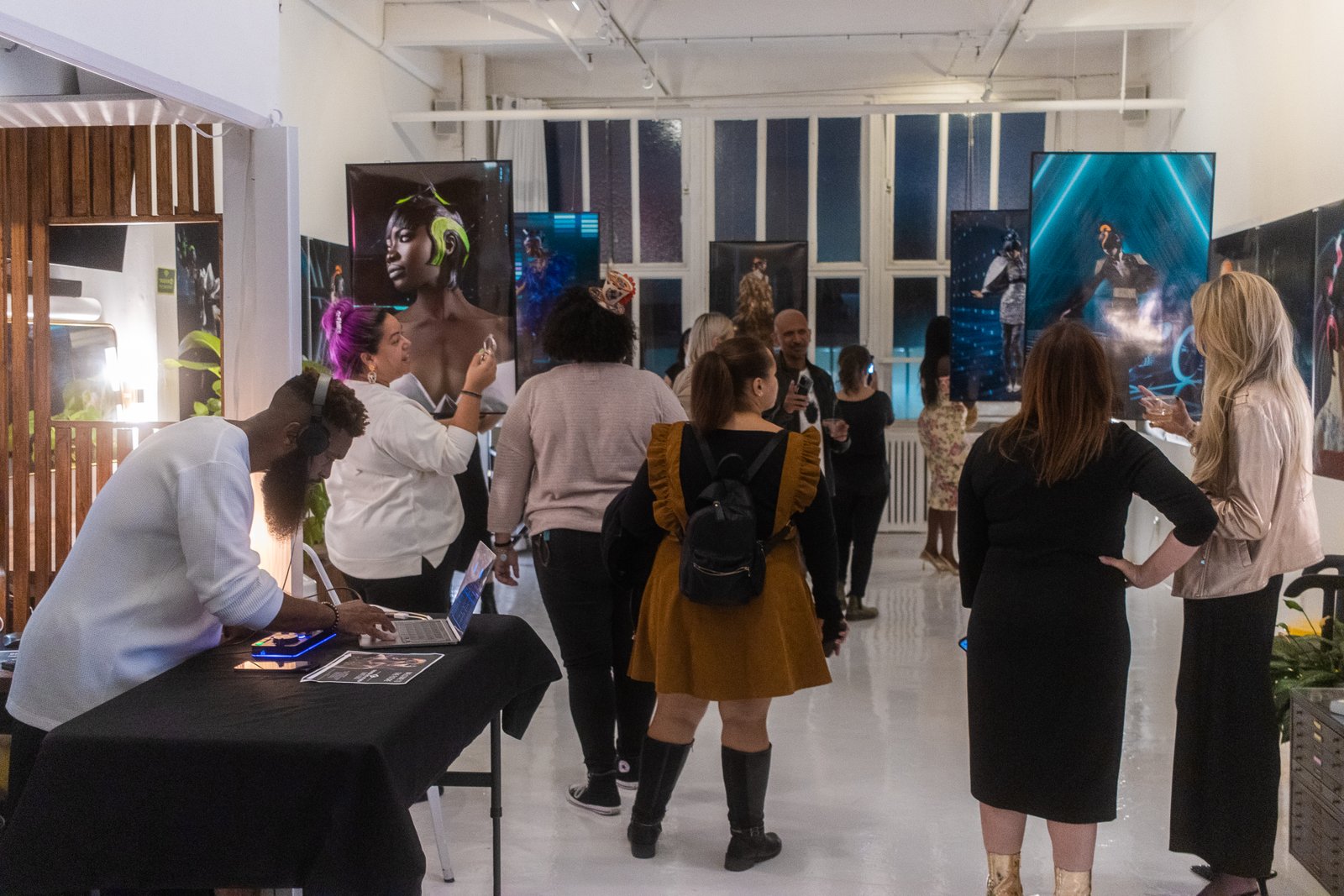 Vinyl gallery event